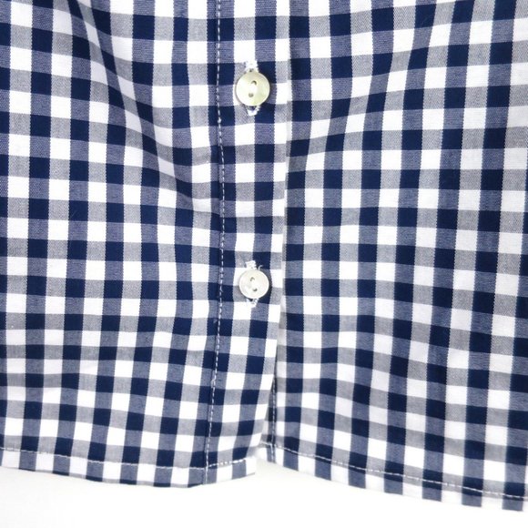 Reitmans Gingham Off The Shoulder Button Top XS - Picture 3 of 6